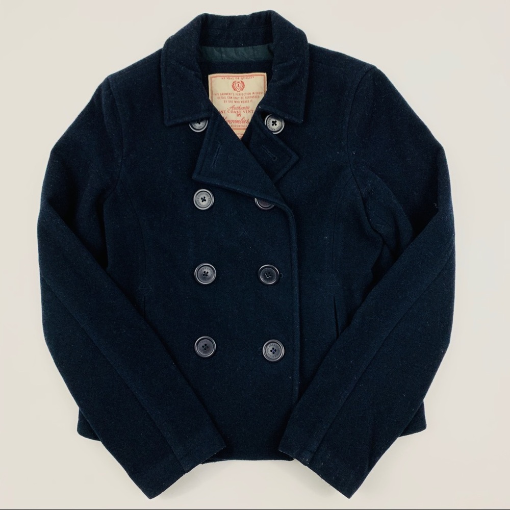 Abercrombie & Fitch Sz M Pea Coat